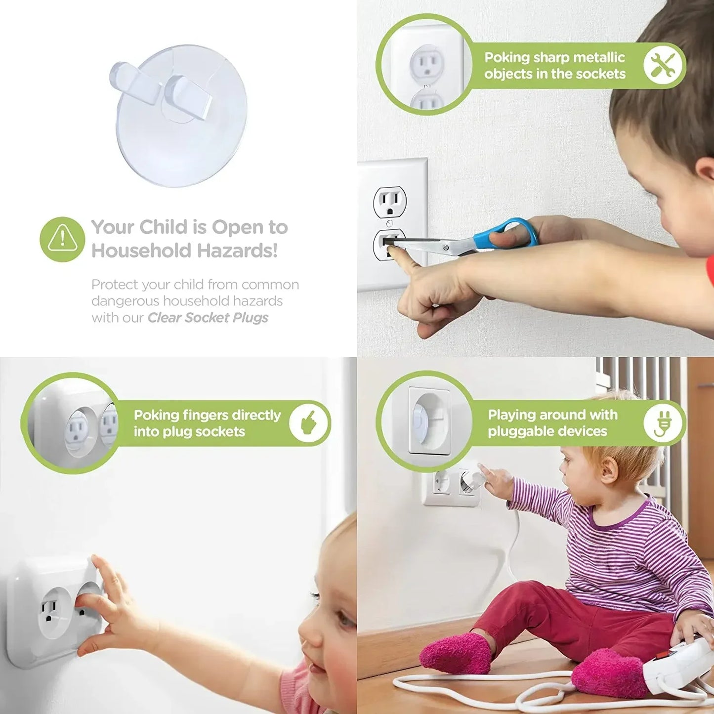 10pcs child protection socket covers