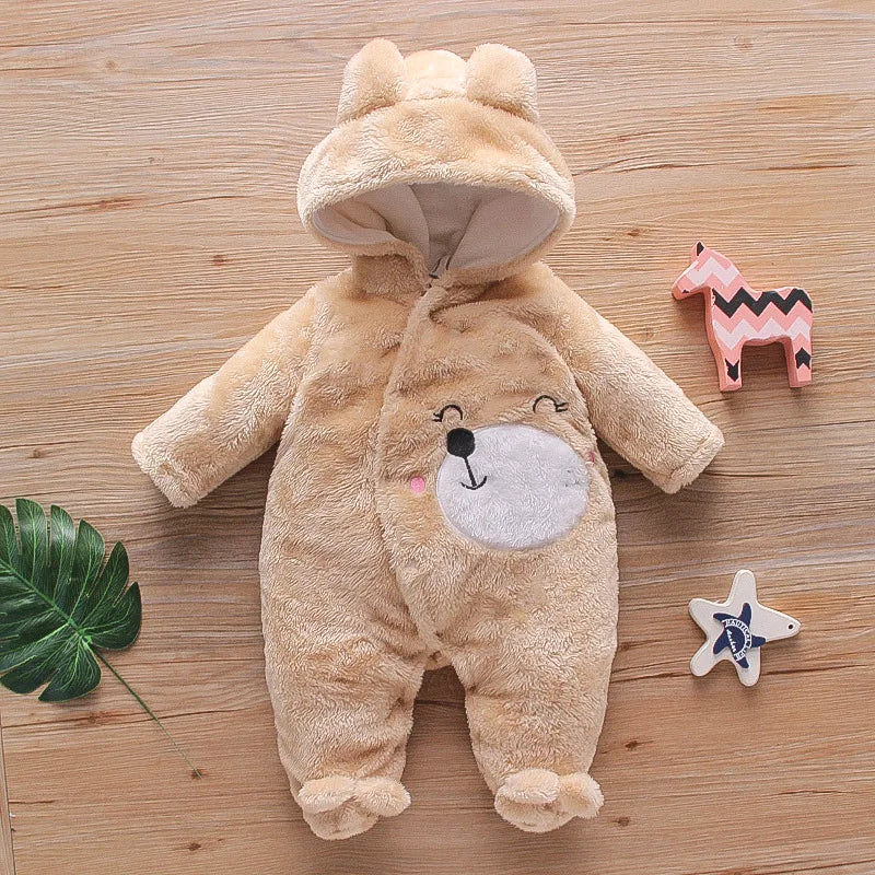 Cute Baby Plush Climbing Clothes