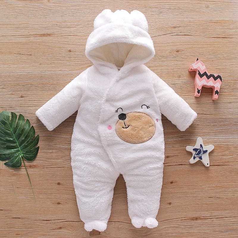 Cute Baby Plush Climbing Clothes