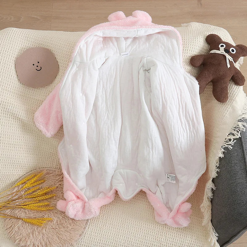 Cute Baby Plush Climbing Clothes
