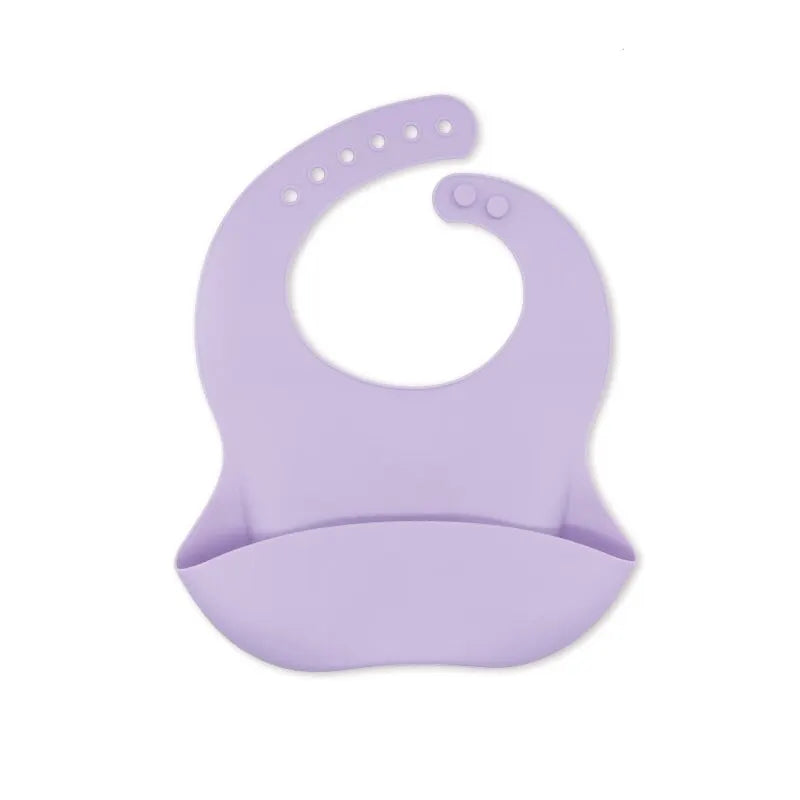 Waterproof Baby Bibs - Adjustable Soft Silicone
