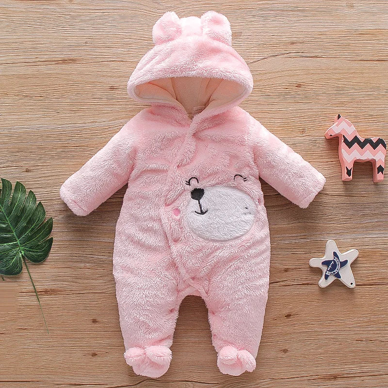 Cute Baby Plush Climbing Clothes