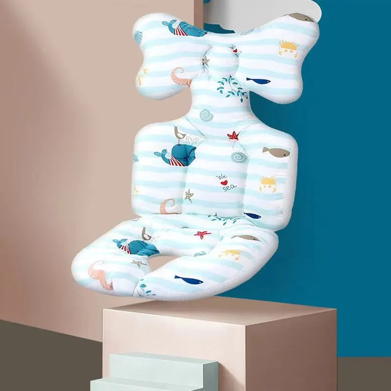 1 PCS Stroller Cotton Breathable Cushion Seat