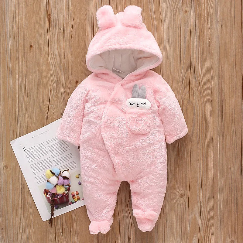 Cute Baby Plush Climbing Clothes