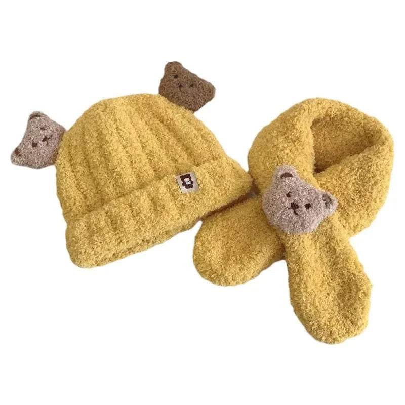 Baby Hat and Scarf for Girls Boys