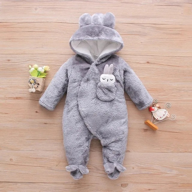 Cute Baby Plush Climbing Clothes