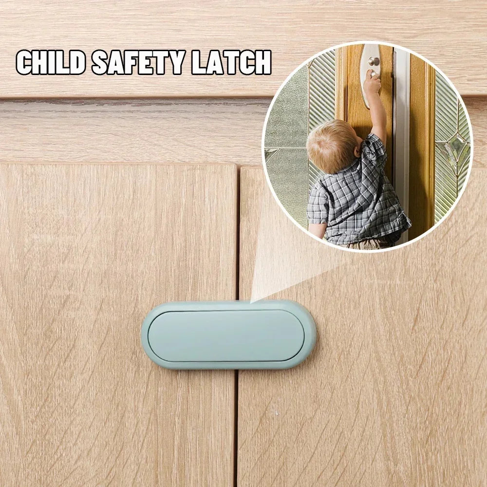 5pcs Children's Drawer Safety Anti Pinch Latch