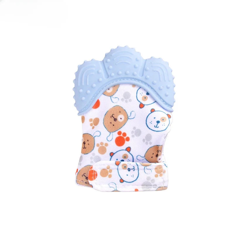Baby Teether. Mittens, Chewing Gloves for Babies