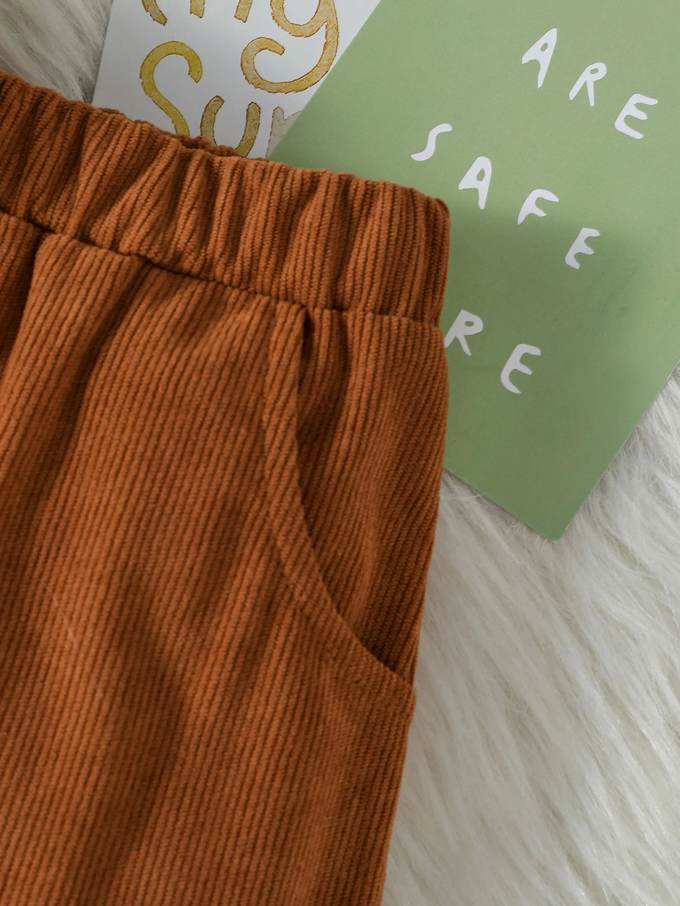 Cute Sweatshirt and Pant With Pocket Set for Baby Boys