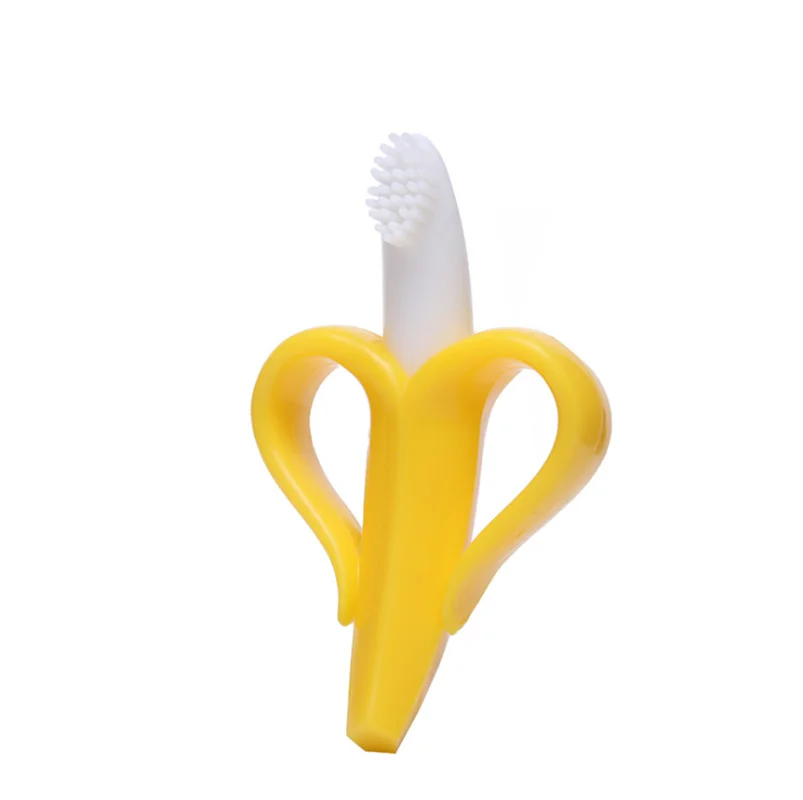 Banana Baby Teether and Toothbrush BPA Free