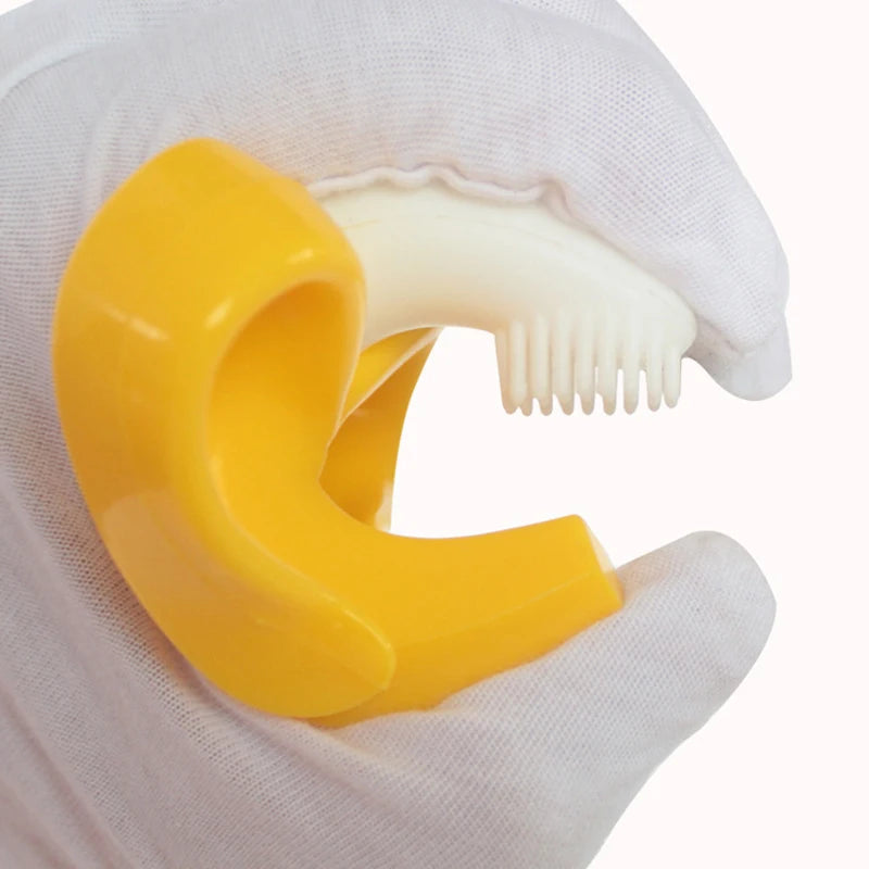 Banana Baby Teether and Toothbrush BPA Free