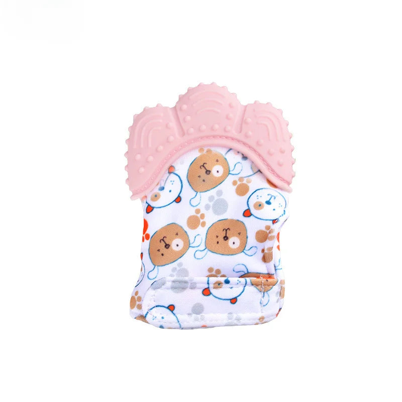 Baby Teether. Mittens, Chewing Gloves for Babies