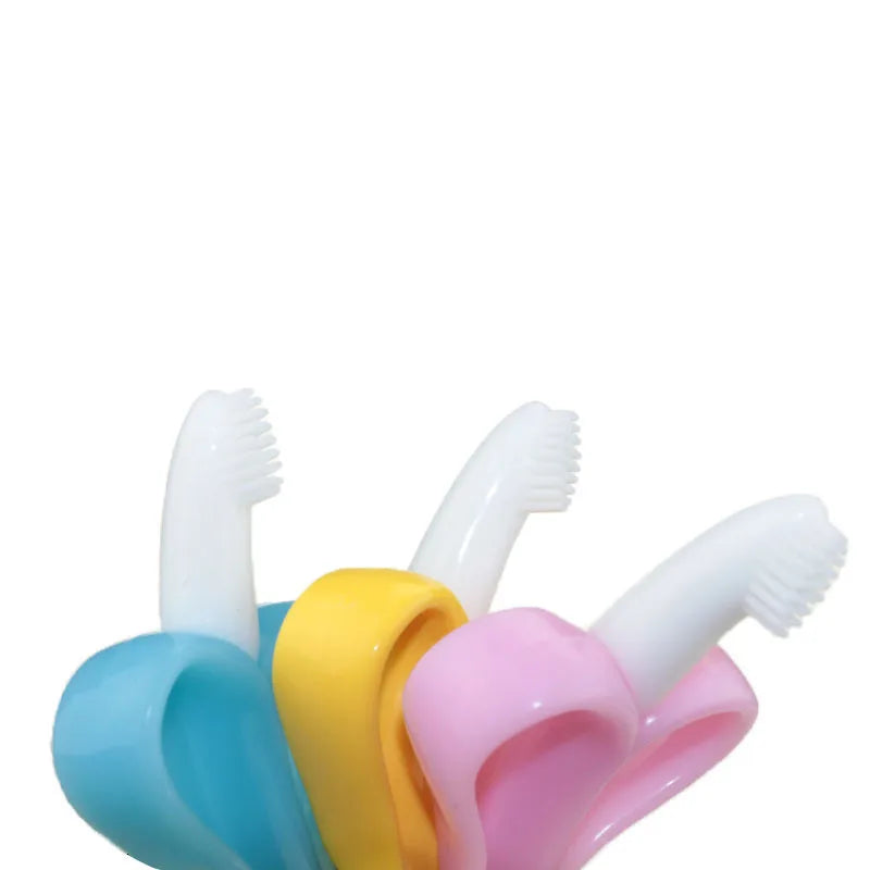 Banana Baby Teether and Toothbrush BPA Free