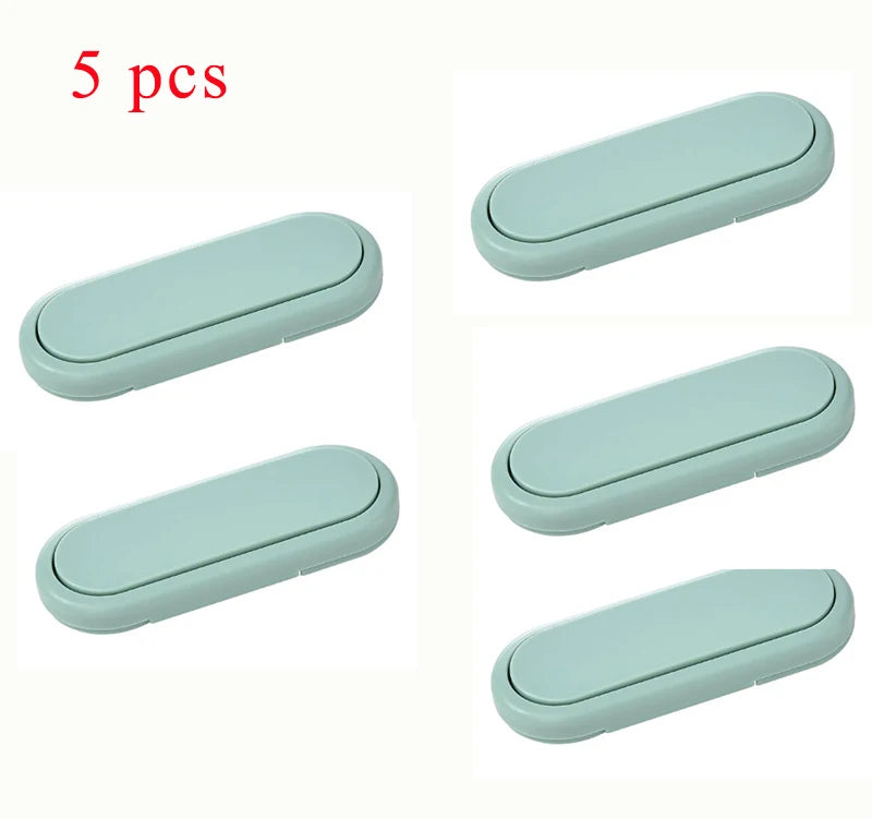 5pcs Children's Drawer Safety Anti Pinch Latch