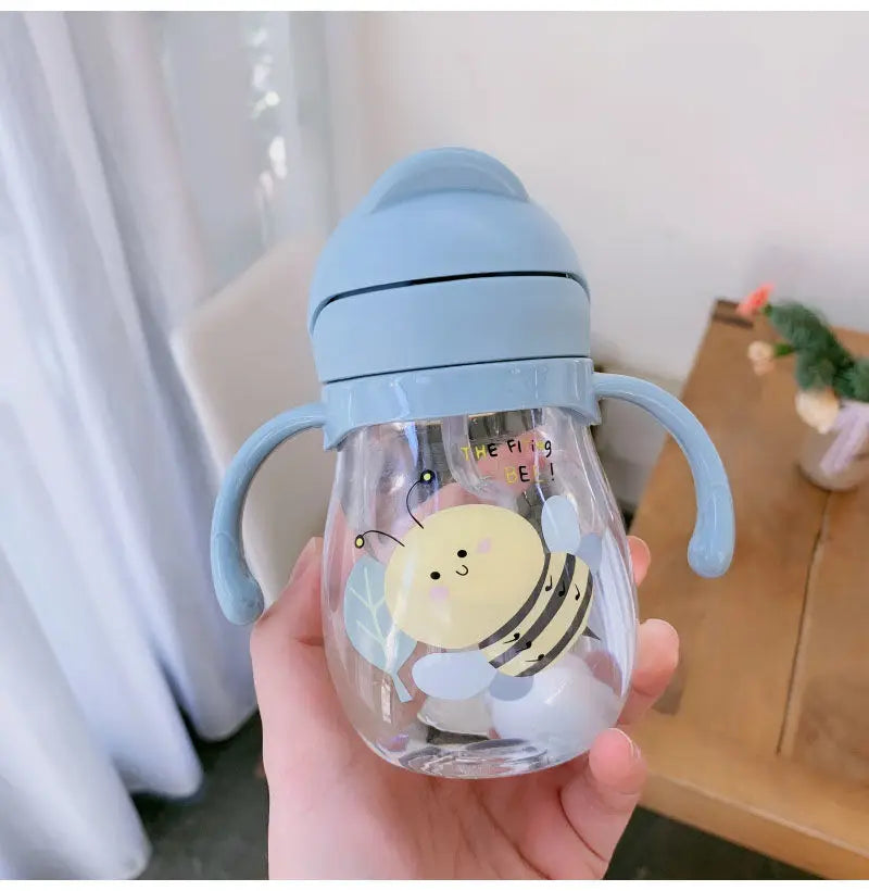 350ml Baby Bottles Drinking Bottle With Straw